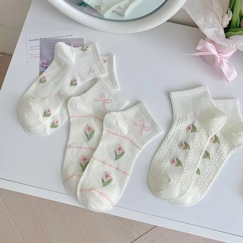 Zhuji Socks Socks Women's Summer Thin Socks Sweat-Absorbent Boat…