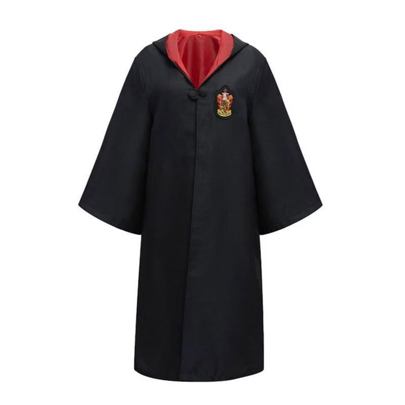哈利波特同款cos服树脂法杖连帽长袍披风服装儿童万圣节表演服|undefined
