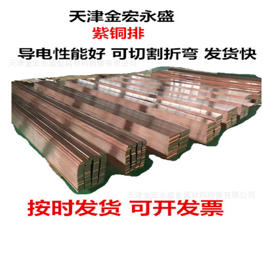 现货导电 紫铜排  镀锡紫铜排 铜母线 软连接