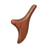 Треугольный массажер из золотистого сандала из сандалового дерева для ног