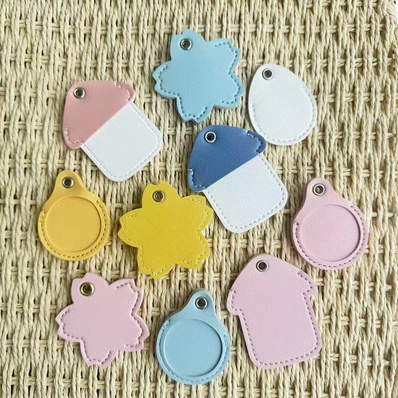 Household Key Decorative Cover Key Case Teardrop-Shaped Elevator Card Access Card Holder Keychain Leather Case Car Key Household Key Decorative Cover Key Case Teardrop-Shaped Elevator Card Access Card Holder Keychain Leather Case Car Key
