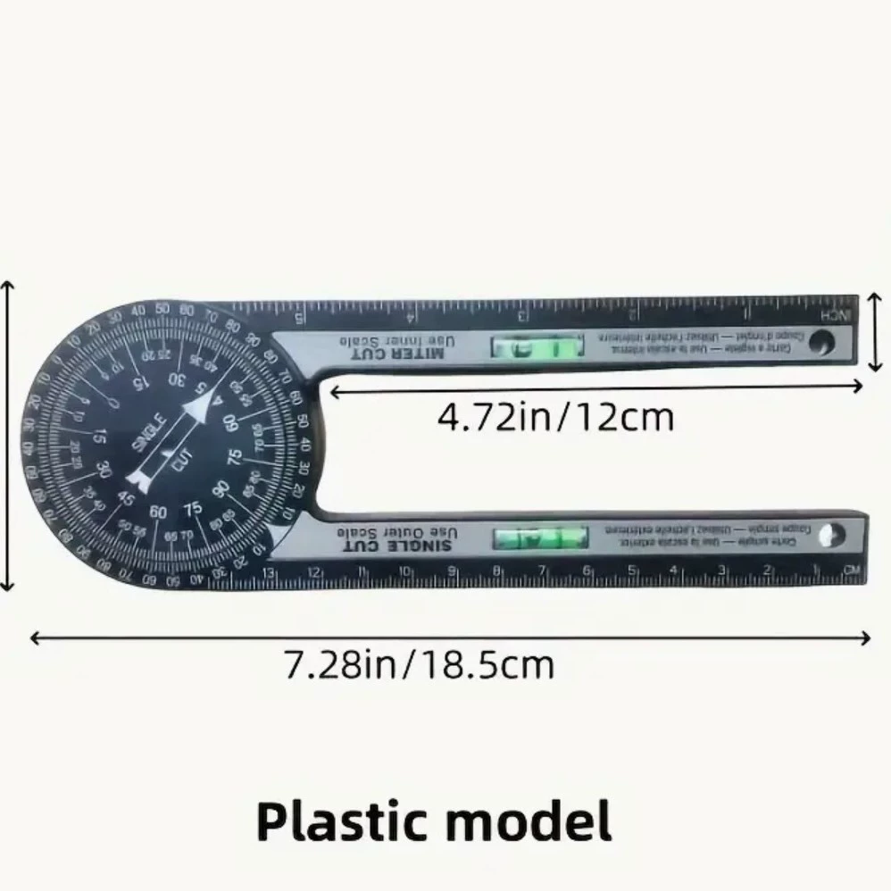 Новый 360 горизонтальный угловой датчик измерительный угловой датчик Деревообрабатывающая угловая линейка Локатор для резки Деревообрабатывающий угловой датчик 360 градусов