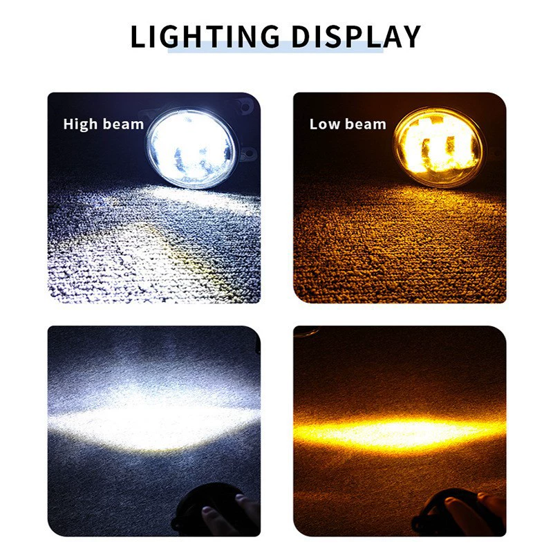 Кросс-бордер оптовые фонари Wrangler LED противотуманки дополнительный свет 50W круглые фары управляемый дневной свет