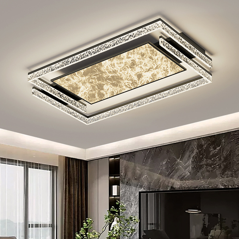 [Selección estricta] lámpara de sala de estar italiana simple nórdica luz lujosa atmósfera doméstica sala de estar luz principal luz de techo toda la casa