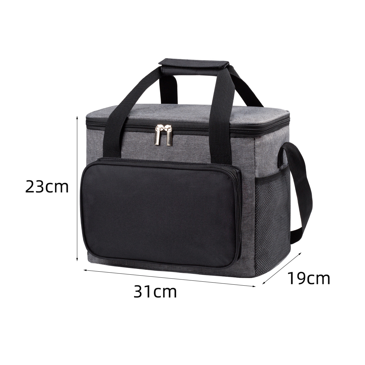 アマゾン大型ランチボックス保温バッグ防水オックスフォード布ピクニックバッグ屋外用保冷バッグ厚手ポータブル保温バッグ