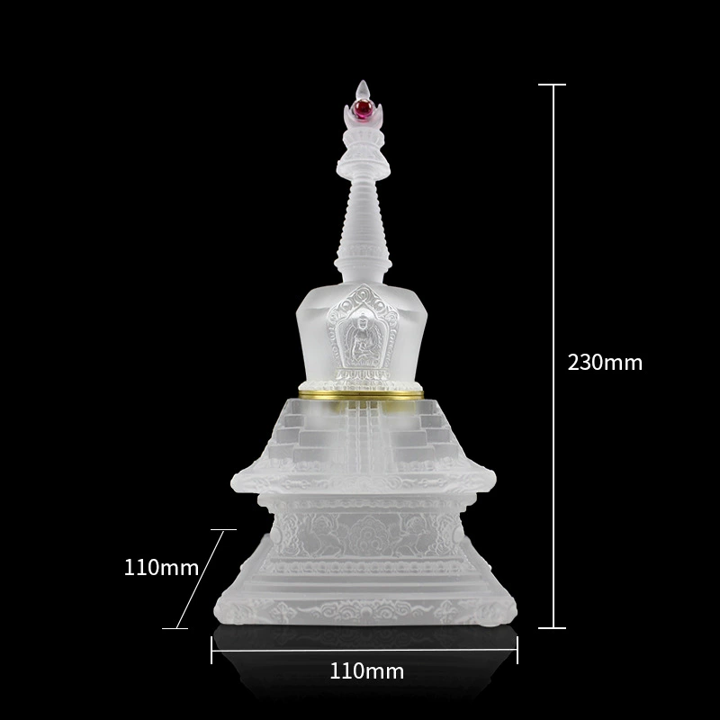 П Bodhipagoda тибетский храм паттерн восемь пагод наслаждаясь дзен настольные подарочные украшения