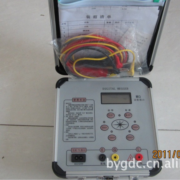 高压接地电阻测试仪 数字土壤电阻率测试仪 四探针接地电阻表