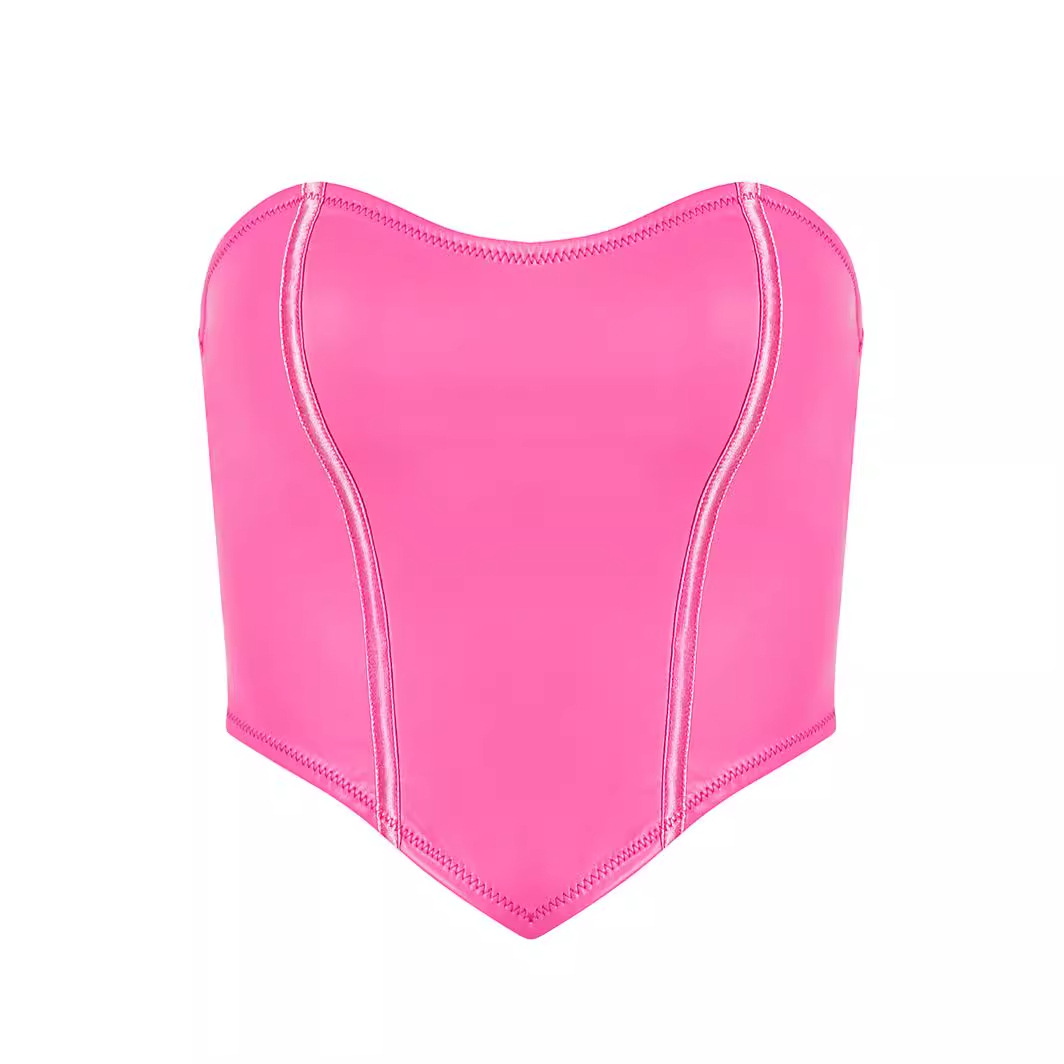 Women's Floral Embroidered Bra With Bow And Adjustable Straps_voghion.com