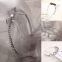 韩国百搭简约水钻头箍