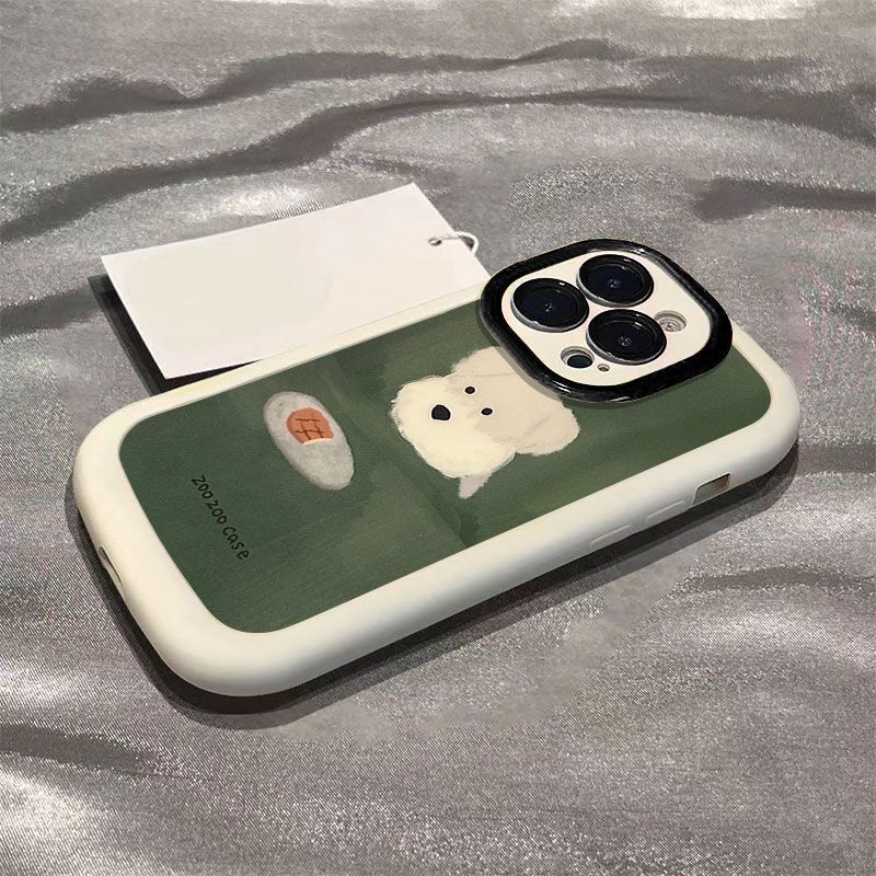 Oil Painting-Style Cute Puppy Phone Case Suitable for Apple 17, iPhone 16 Pro Max, Cute Vivos19 Creative Design 0 Oil Painting-Style Cute Puppy Phone Case Suitable for Apple 17, iPhone 16 Pro Max, Cute Vivos19 Creative Design 0