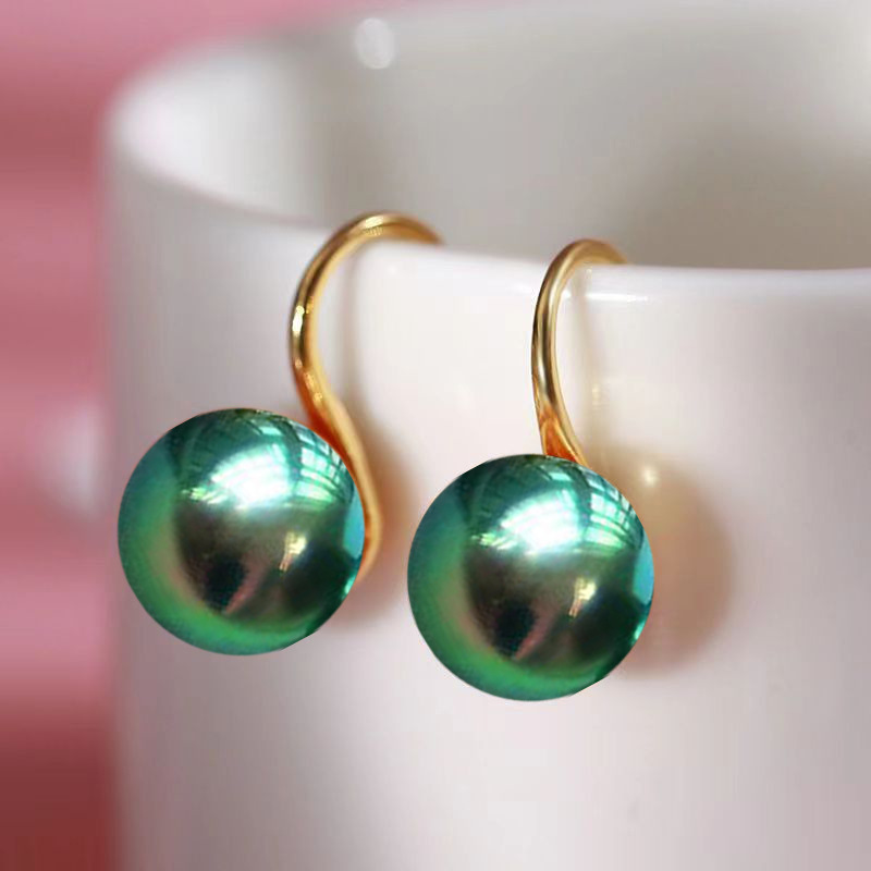 Malachite green high heels
