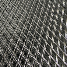263菱形孔批荡网 重型脚踏钢板装饰网 公路护栏过道机械防护铁网