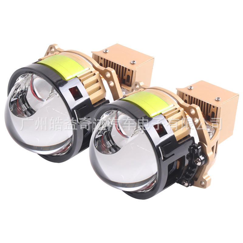 2024 Nuevo proyector láser Bi LED Nuevo láser verdadero lente LED de doble luz 85W