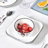 Dinner plate home use, tableware, set, family style