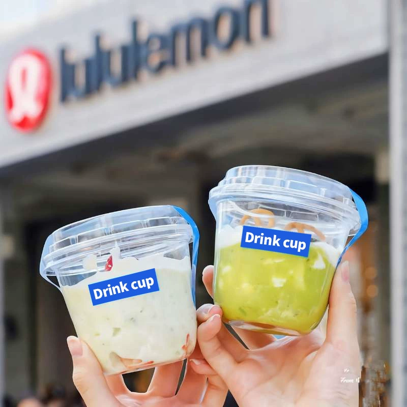 Disposable Plastic Drink Cup 360 ml, Clear PET with Lid — Single Cups & Multi-Set Options