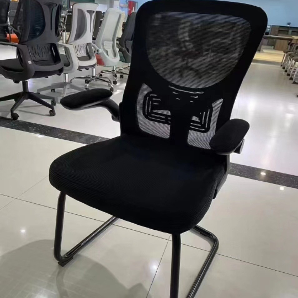 Silla de computadora giratoria moderna | Diseño sencillo de malla | Apta para oficina, hogar o estudiantes image 19