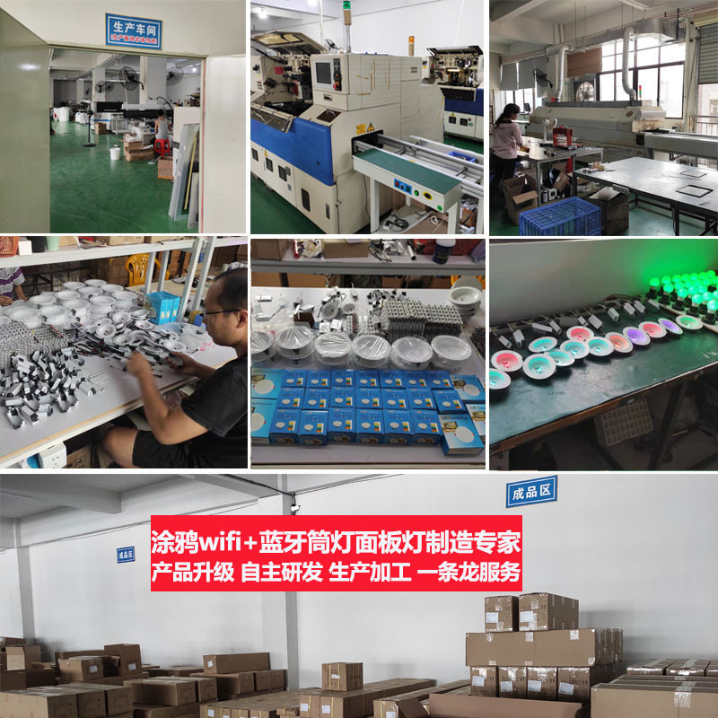 Graffiti inteligente WiFi Bluetooth downlight ZigBee voz App control remoto rgbcw panel de luz Alexa