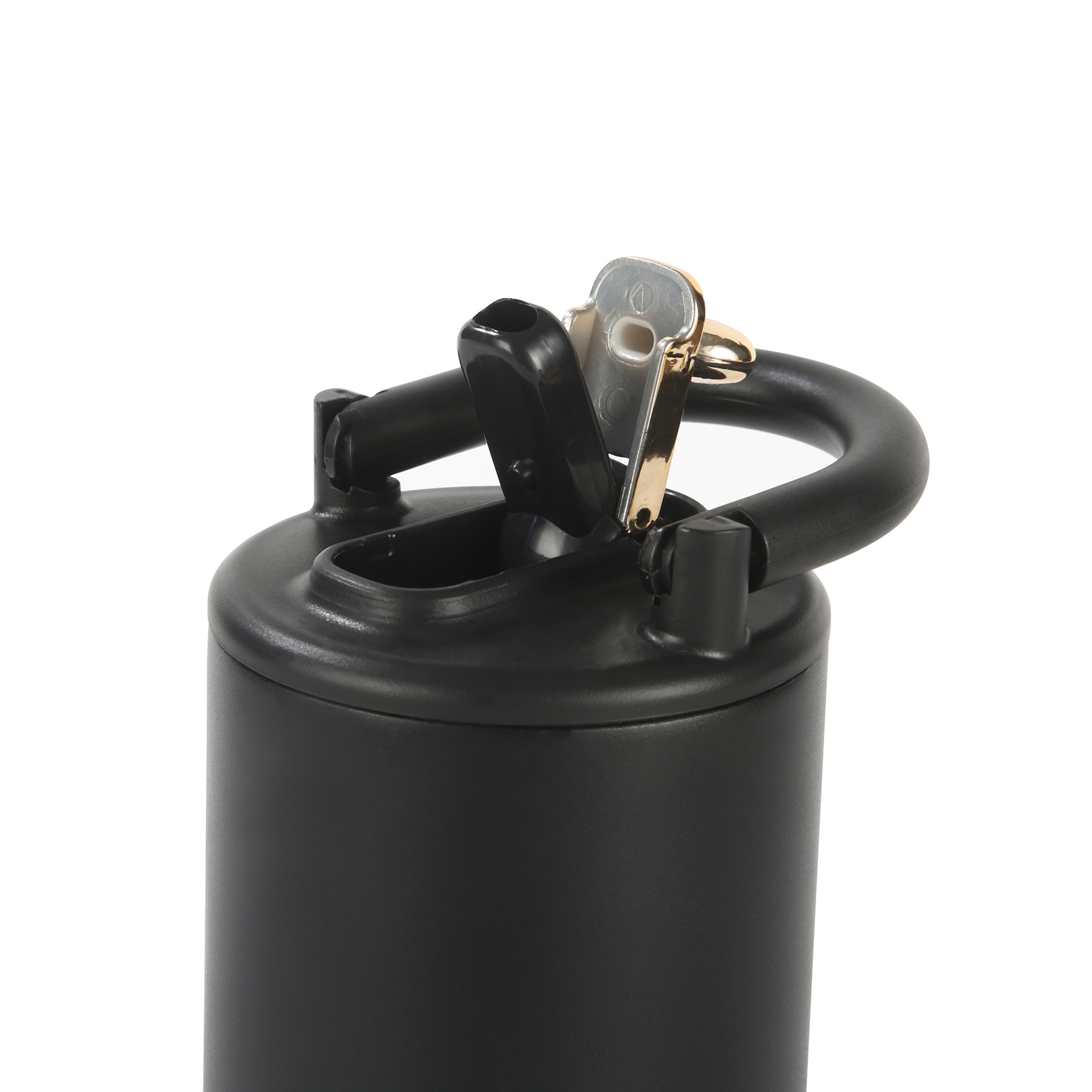 Nuevo termo portátil de acero inoxidable 304 taza de café con manija para exteriores para el hogar taza de vacío de doble capa al por mayor