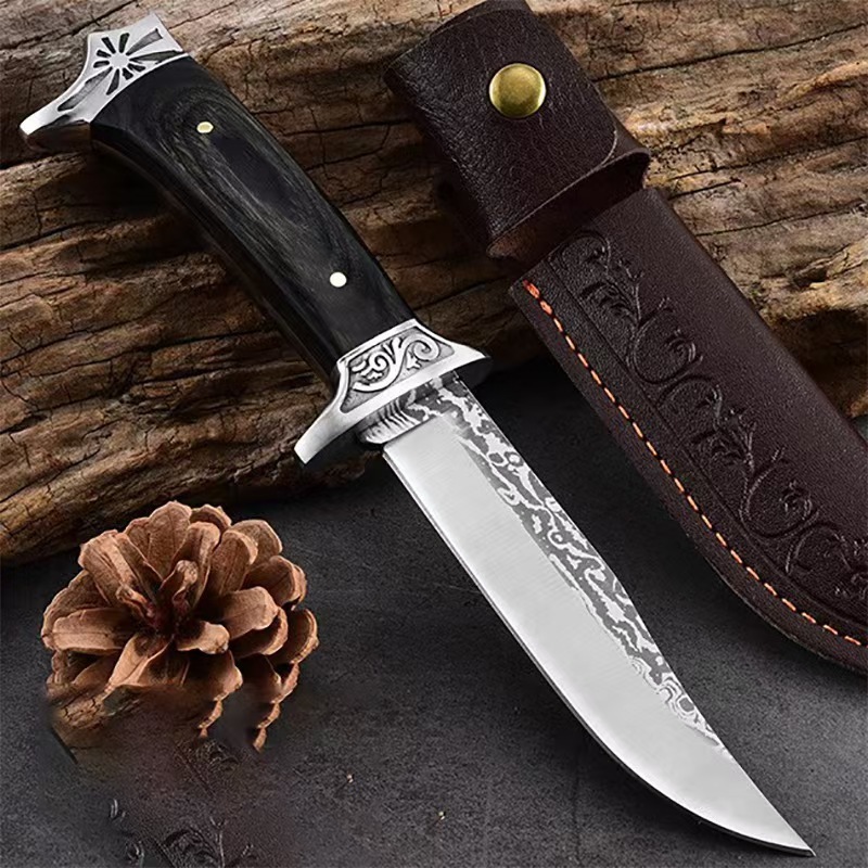 スポット卸売 SA42 屋外ナイフ家庭用フルーツナイフ肉ナイフハンドハンドル肉ナイフ高硬度フルーツナイフ|undefined