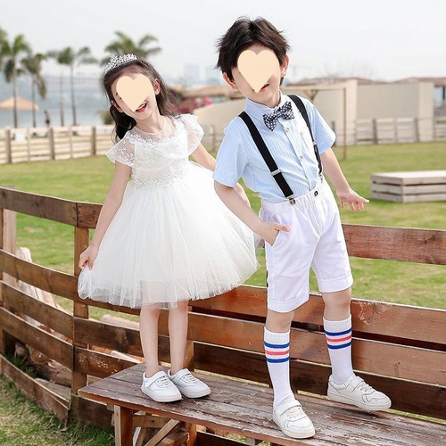 Children's Day performance costumes for children and girls dance tutu skirt primary and secondary school students graduation chorus performance costumes