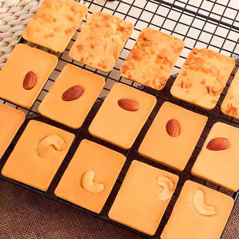 堅果餅乾椰片脆餅腰果芙巴旦木芙椰香酥薄果仁曲奇餅零食獨立包裝