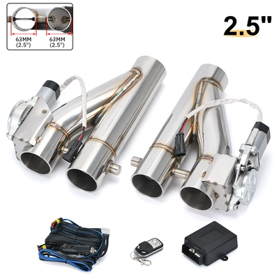 Two-In-One New One-Piece Dual-Control Exhaust pipe - 25-inch-exhaust-pipe