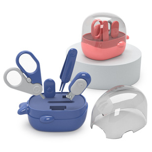 Baby Manicure Set Newborn Safe Portable Scissors Cutter Convenient Daily Nail Shell Shear Cutting Manicure