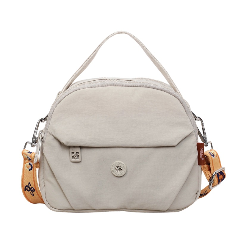 Bolso de moda coreano para mujeres 2026 nuevo bolso de nylon de moda, bolso casual de hombro ligero, bolso de mujer