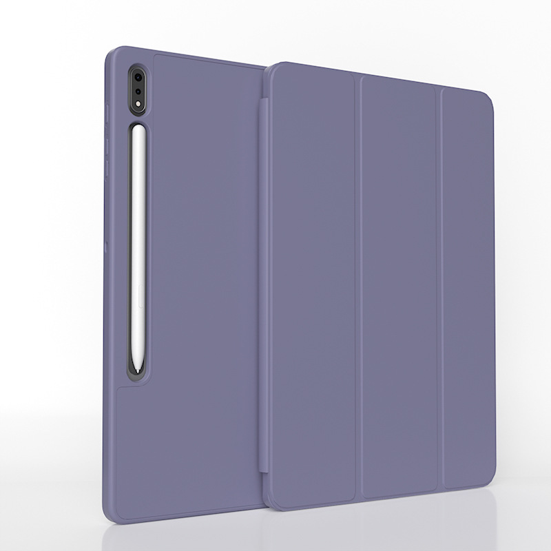Funda para Tableta Samsung de Cuero Sintético con Soporte y Atracción Magnética