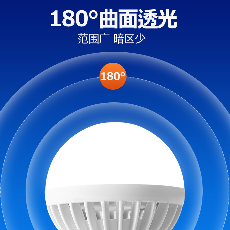 led声光控球泡灯 家居楼道人体红外感应灯泡阳台过道声控节能灯泡|undefined