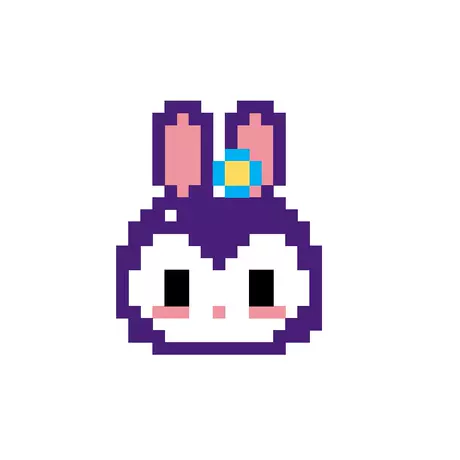 Pindou small set [purple rabbit]