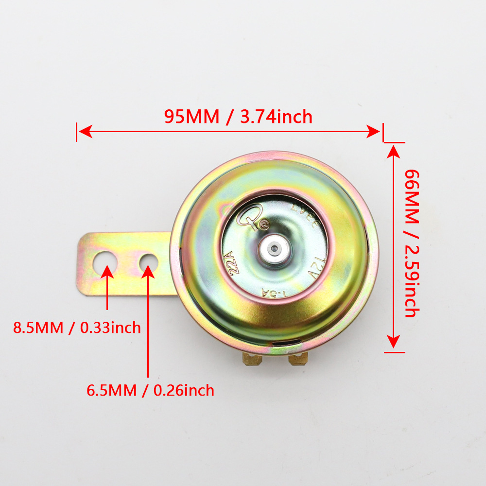 Lvee lvee cuerno serie DL70 motocicleta coche eléctrico ATV triciclo reemplazo Kart original 12V