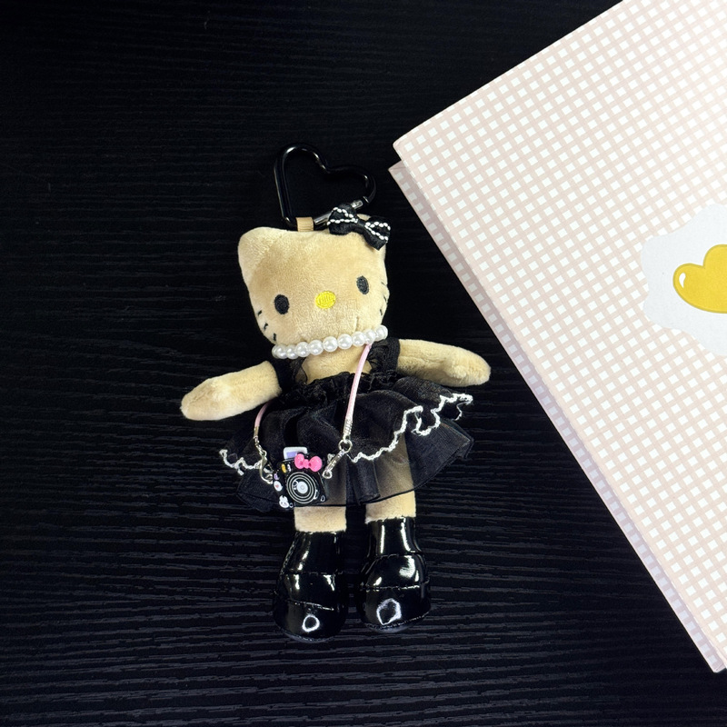 かわいい長い脚キティハローキティぬいぐるみペンダントバックパックペンダント人形キーホルダーおもちゃ卸売|undefined