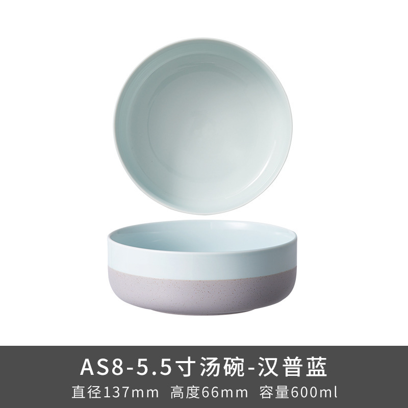 Transfronterizo LZ LCCang cerámica Hampton serie Inglés viento alto color esmalte nuevo hueso porcelana cubiertos domésticos artículos