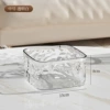 Transparent white medium pressure ring