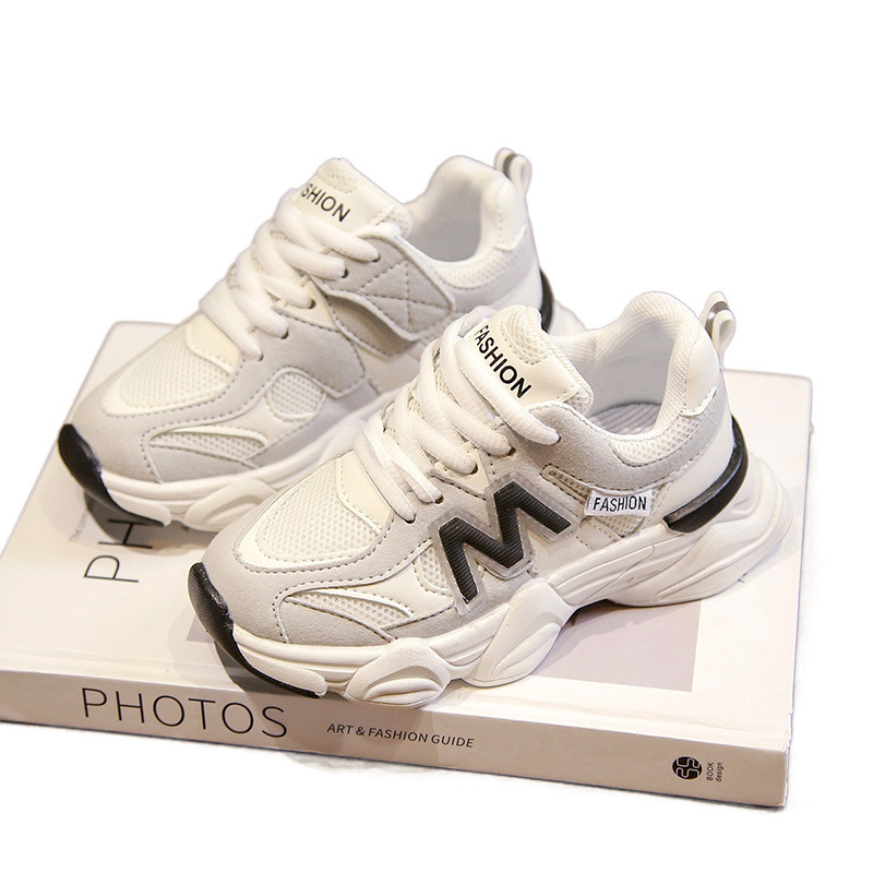 Children's neon thin sneakers for boys