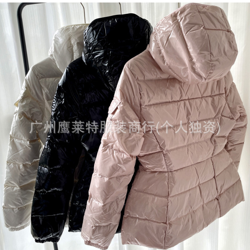 毒家品质新款m蒙家羽绒服高版本小蛮腰鹅绒蜡油皮必蒙口风外套|undefined