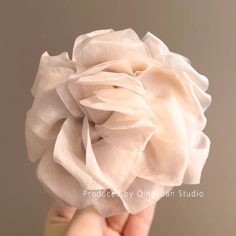 3# pinza rosa albaricoque de unos 8 cm