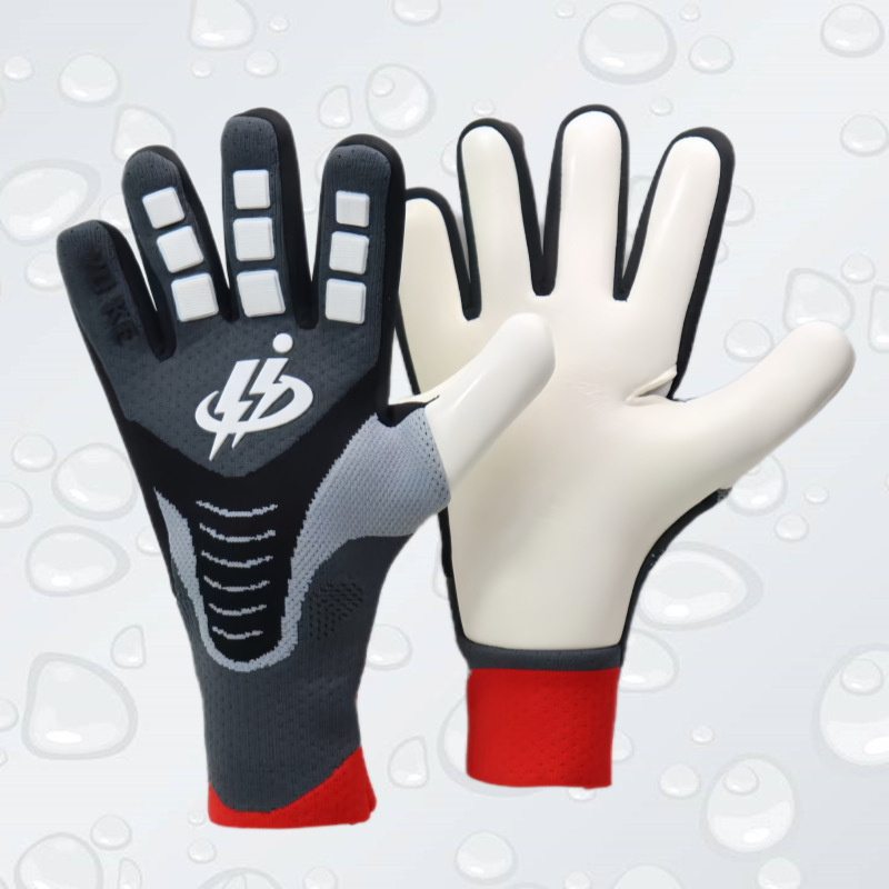 Fábrica de suministro de nuevos guantes de portero de fútbol, guantes de portero de látex gruesos, guantes transpirables para niños adultos