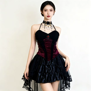 Слипы платье, набор, хэллоуин, косплей, стильLolita