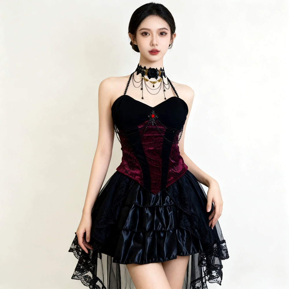Слипы платье, набор, хэллоуин, косплей, стильLolita