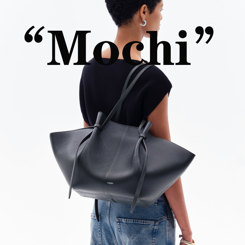 Cross-Border Popular Yuzefi Wing Bag Mochi Genuine Leather Shoulder Armpit Bag Large Capacity Commuter Satchel Tote Bag