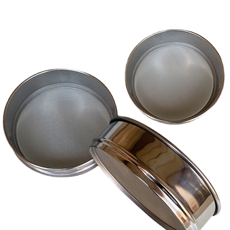 底部方孔丝网分样筛  0.5mm孔径标准筛