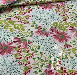 色织、提花布;化纤类混纺;锦类