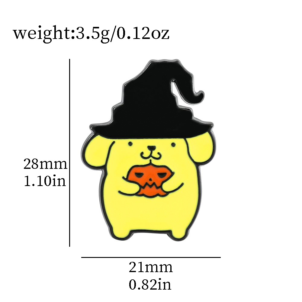 Venta caliente cien Sanrio serie de metal broche de dibujos animados coolomi Yugui perro KT gato todo-fósforo de moda insignia