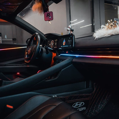 Hyundai Elantra — Panel (Dashboard) işıqlandırması