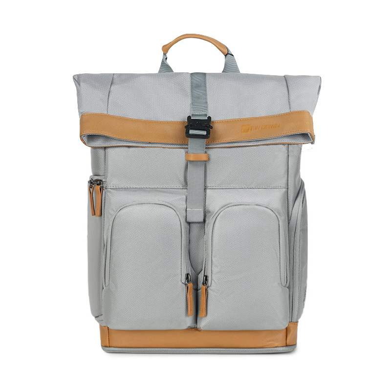 국경 간 패션 배낭 사진 배낭 롤탑 기능적 유행 디지털 가방 전문 야외 방수 SLR 카메라 가방