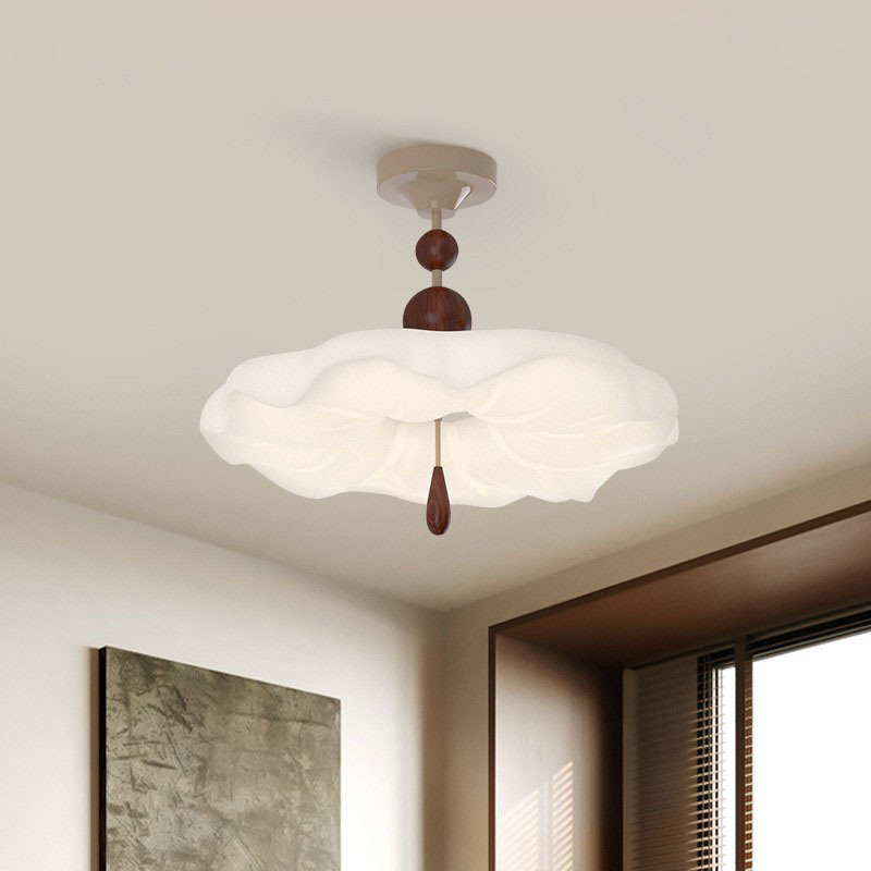 Maillard Style Bedroom Lamp Master Bedroom Lamps Middle Cream Creative Cloud Chandelier French Retro Ceiling Lamp