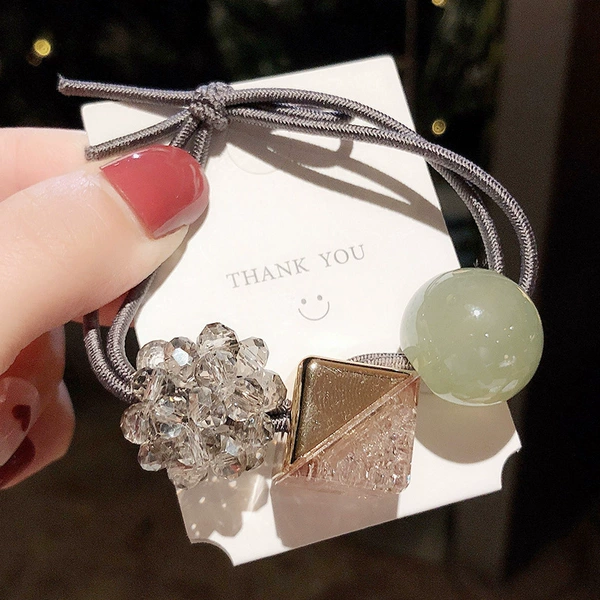 Green block crystal