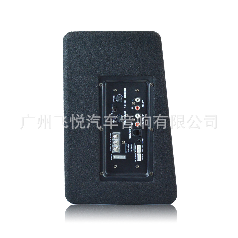 Modified Car Ultra-Thin Dual 10-Inch Subwoofer Heavy Bass Seat Cannon Active Car Audio